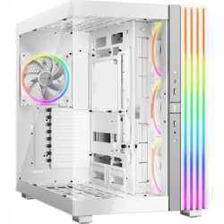 be-quiet! Light Base 900 FX, White, Full Tower E-ATX Case, Massive ARGB LED Strip, Full Windowed Design, 4 Light Wings 140mm PWM