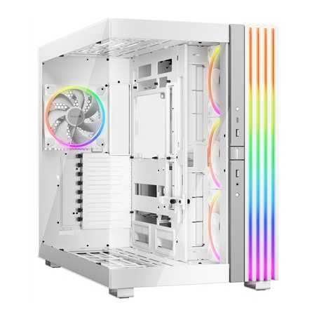 be-quiet! Light Base 900 FX, White, Full Tower E-ATX Case, Massive ARGB LED Strip, Full Windowed Design, 4 Light Wings 140mm PWM