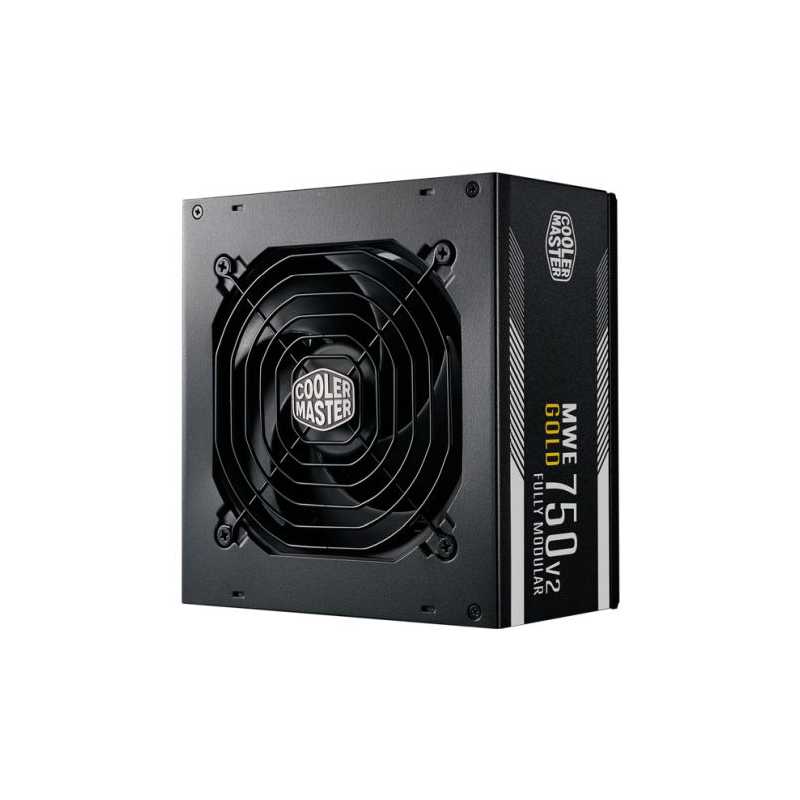 Cooler Master 750W MWE Gold V2 ATX 3.0 PSU, Fully Modular, HDB Bearing Fan, 80+ Gold, PCIe 5.0