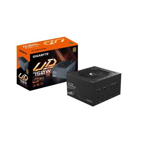 Gigabyte UD750GM PG5,750W, Fully Modular, 80 Plus Gold Certified, PCIe Gen 5 & Intel ATX 3.0 Ready, Ultra Durable with Smart Hyd