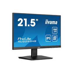 iiyama PROLITE XU2293HS-B6 22 inch IPS Monitor, Full HD, 1ms, HDMI, DisplayPort, Freesync, 100Hz, Speakers, Black, Internal PSU,