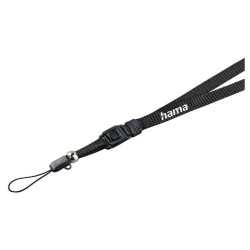 Hama Camera Neck/Wrist Strap, Quick Fastener, 45cm, Black