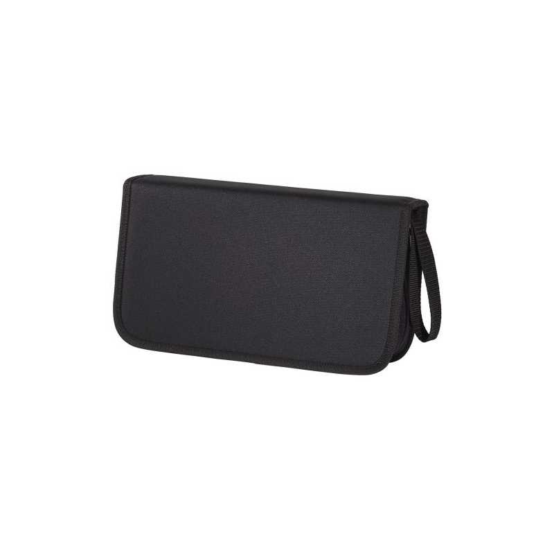 Hama CD/DVD/Blu-Ray Disc Wallet, Up to 104 Discs, Black