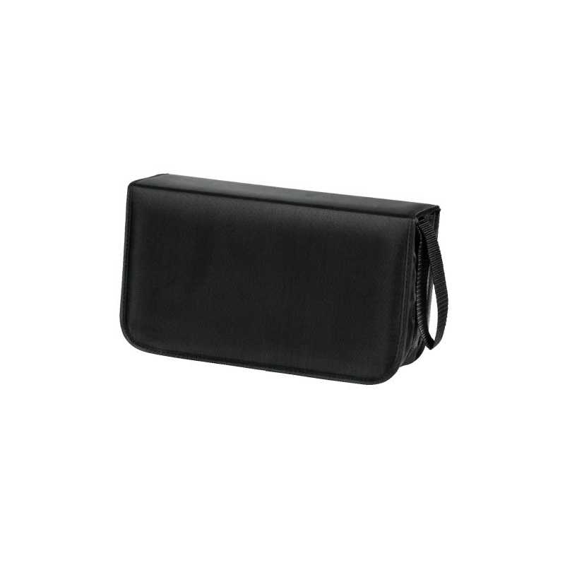 Hama CD/DVD/Blu-Ray Disc Wallet, Up to 120 Discs, Black