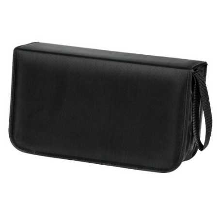 Hama CD/DVD/Blu-Ray Disc Wallet, Up to 120 Discs, Black