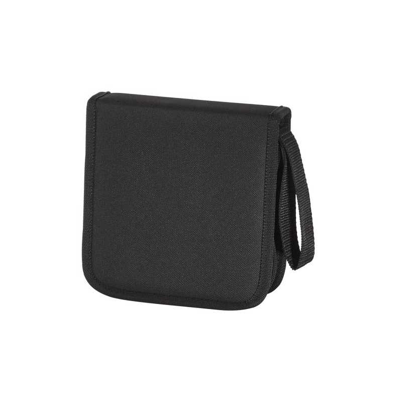 Hama CD/DVD/Blu-Ray Disc Wallet, Up to 32 Discs, Black