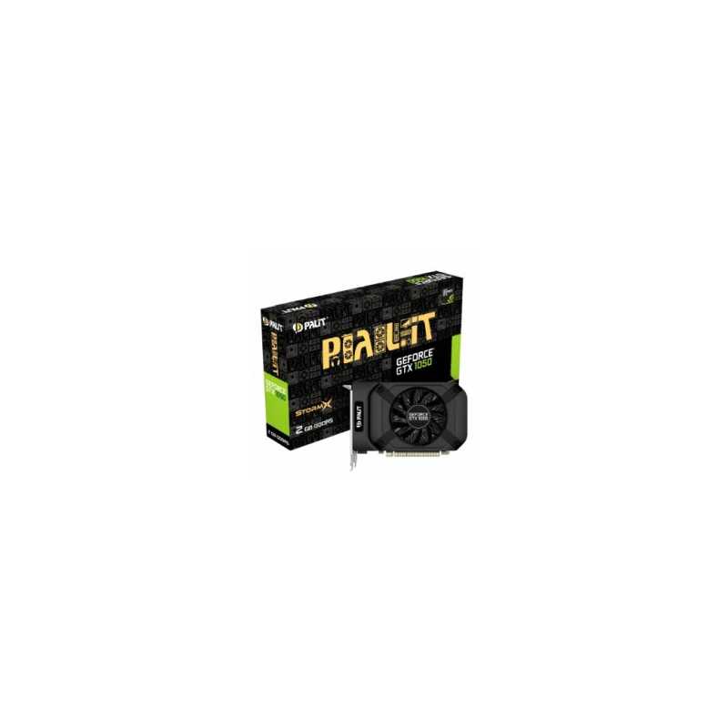 Palit GTX1050 StormX, 2GB DDR5, PCIe3, DVI, HDMI, DP, 1455MHz