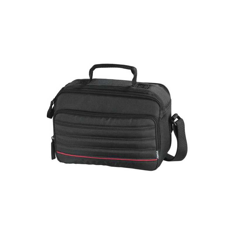 Hama Samara 140 Camera Bag, Shoulder Strap, Removable Divider, Black, 23 x 11 x 16 cm Compartment