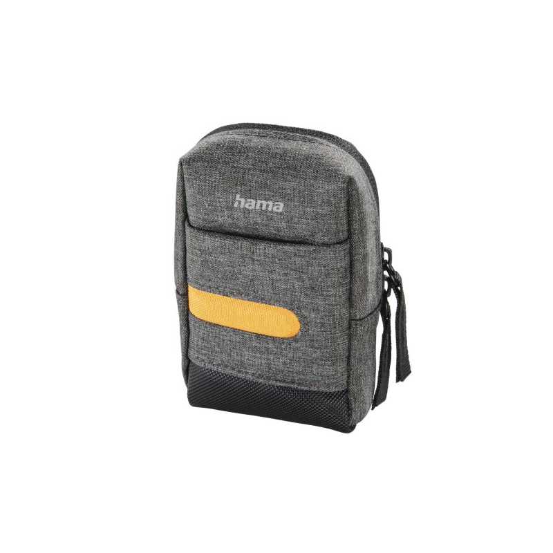 Hama Terra 60H Compact Camera Case, Belt Loop, Neck Strap, Grey, 6.5 x 3 x 11 cm Compartment