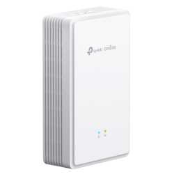 TP-LINK (EAP615GP-WALL) Omada AX1800 Wi-Fi 6 Wall Plate GPON Access Point, GPON Port, MU-MIMO, VoIP Calls