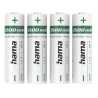 Hama NiMH AA Mignon Rechargeable Batteries (4-Pack), 2500mAh, 1.2V