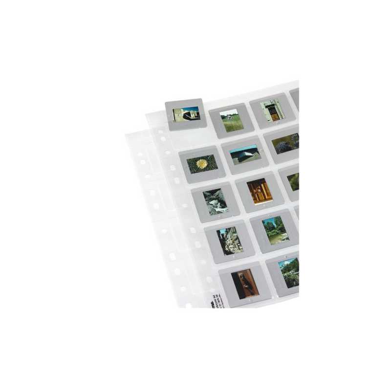 Hama Slide Sleeves, 20 Framed Slides in 5x5 cm Format, 25 pcs