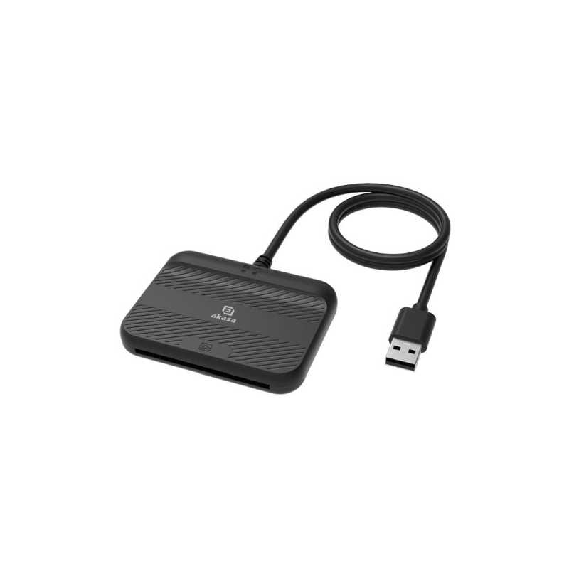 Akasa External Electronic ID and SmartCard Reader