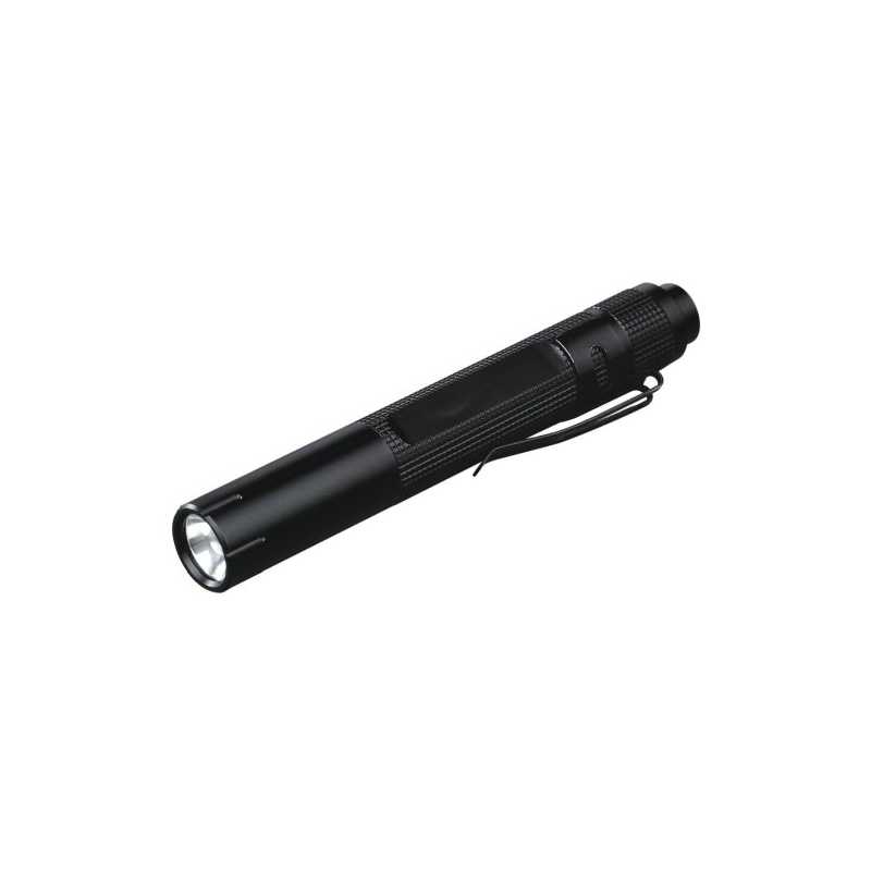 Hama Classic C-98 17 Lumen LED Torch, 30m Range, Clip, Black