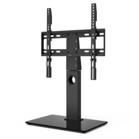 Hama TV Stand, Up to 55" TVs, 30kg Max, Swivel, Height-Adjustable, Cable Manager, VESA up to 400 x 400