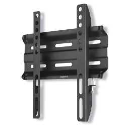 Hama TV Wall Bracket, Rigid, Up to 48" TVs, 25kg Max, VESA up to 200 x 200, Wall Spacing 2.3cm, Spirit Level