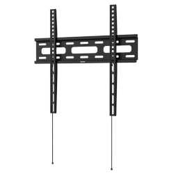 Hama TV Wall Bracket, Rigid, Up to 75" TVs, 40kg Max, VESA up to 400 x 400, Wall Spacing 2.5cm, Spirit Level