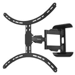 Hama TV Wall Bracket, Up to 75" TVs, 45kg Max, 3 Joints, Extendable, Tilt +2/-12°, 180° Swivel, VESA up to 600 x 500