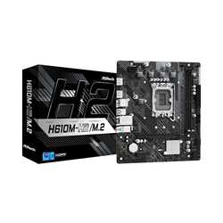 ASRock H610M-H2/M.2 Intel 1700 Socket Motherboard, Micro-ATX, 2x DDR4 Slots, 1x M.2 Socket, GbE LAN, 2x HDMI Port