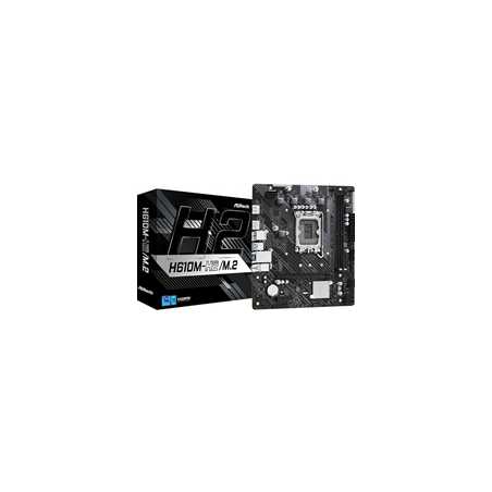 ASRock H610M-H2/M.2 Intel 1700 Socket Motherboard, Micro-ATX, 2x DDR4 Slots, 1x M.2 Socket, GbE LAN, 2x HDMI Port