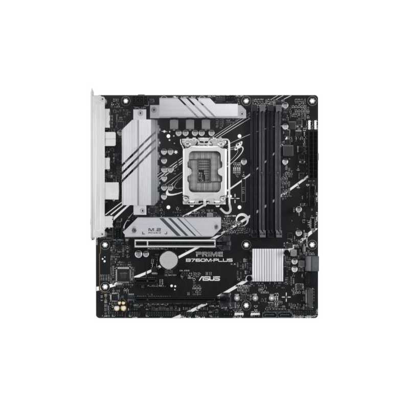 Asus PRIME B760M-PLUS, Intel B760, 1700, Micro ATX, 4 DDR5, HDMI, DP, 2.5G LAN, PCIe4, 2x M.2