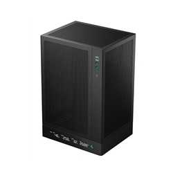 Deepcool CH170 Digital Mini-ITX Case - High Airflow, Tempered Glass Side Panel, Built-In RGB Lighting, Supports Water Cooling, U