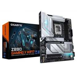 Gigabyte Z890 GAMING X WIFI7 Intel 1851 Socket Motherboard, ATX, 4x DDR5 Slots, 4x M.2 Sockets, 2x USB-C Port, Fitted I/O Shield