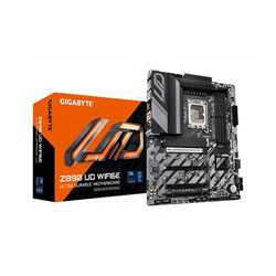 Gigabyte Z890 UD WIFI6E Ultra Durable Intel 1851 Socket Motherboard, ATX, 4x DDR5 Slots, 3x M.2 Sockets, 2x USB-C Port, 2.5GbE L