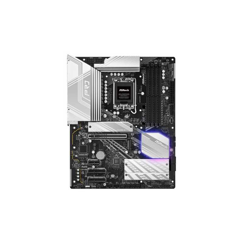 Asrock Z890 PRO RS, Intel Z890, 1851, ATX, 4 DDR5, HDMI, DP, 2 TB4, 2.5G LAN, RGB, 4x M.2