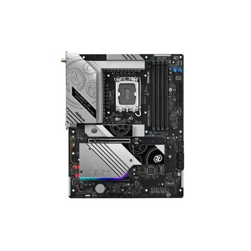 Asrock Z890 TAICHI LITE, Intel Z890, 1851, ATX, 4 DDR5, HDMI, 2 TB4, Wi-Fi 7, 5G & 2.5G LAN, RGB, 6x M.2