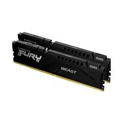 Kingston FURY Beast KF560C36BBE2K2-32 32GB (2x16GB) System Memory, 6000MT/s, DDR5, CL36, DIMM, Black, AMD EXPO Certified