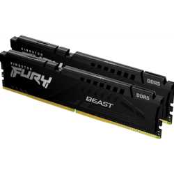 Kingston FURY Beast KF560C36BBE2K2-32 32GB (2x16GB) System Memory, 6000MT/s, DDR5, CL36, DIMM, Black, AMD EXPO Certified