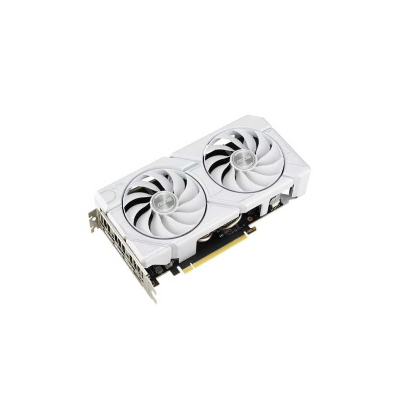 Asus DUAL RTX4070 EVO White OC, PCIe4, 12GB DDR6X, HDMI, 3 DP, 2550MHz Clock, Overclocked