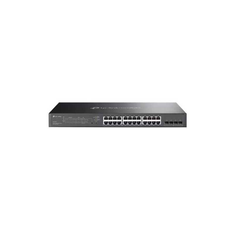 TP-LINK (SG2428LP) Omada 28-Port Gigabit Smart Switch with 16-Port PoE+, 4 GB SFP Slots, Rackmountable 