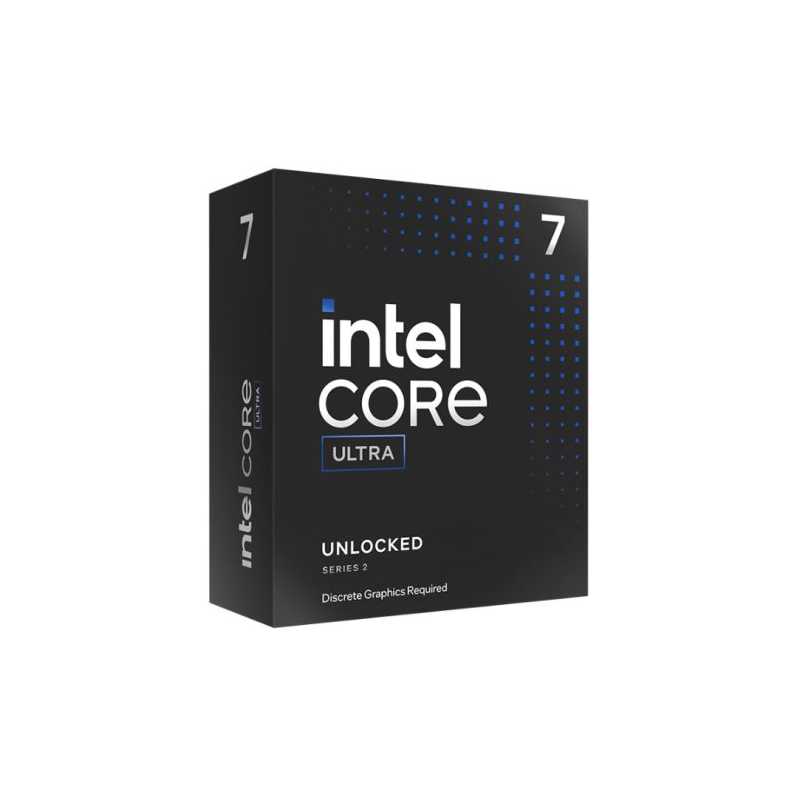 Intel Core Ultra 7 265KF CPU, 1851, 5.5GHz Turbo, 20-Core, 125W (250W Turbo), 30MB Cache, Overclockable, Arrow Lake, No Graphics