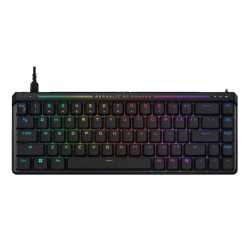 Asus ROG FALCHION ACE HFX Compact 65% Analog RGB Gaming Keyboard, Wired (Dual USB-C), ROG HFX Magnetic Switches, Rapid Trigger, 