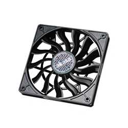 Akasa 120mm Slim Fan - PWM, Low Noise, High Airflow, 12V DC Axial Fan for HTPC and Slim Systems (Model: AK-FN078-KT02, 2-Pack)