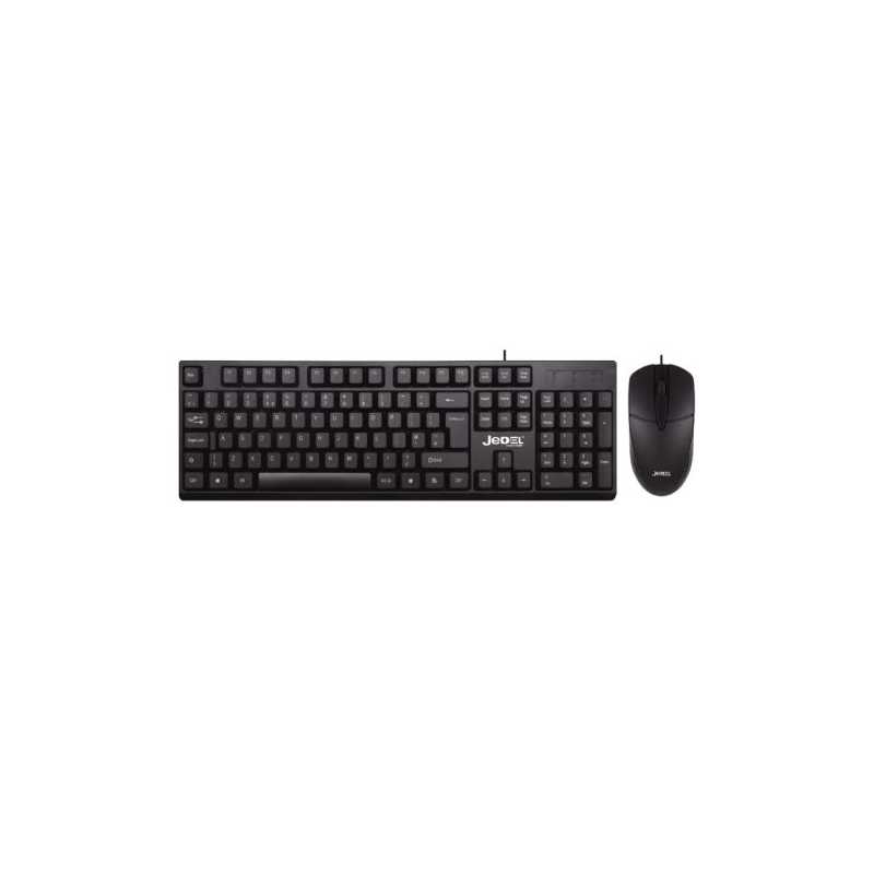 Jedel G13 Wired Keyboard and Mouse Desktop Kit, USB, Retail