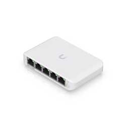 Ubiquiti USW-FLEX-MINI-5 UniFi USW Flex Mini 5 Port Smart Managed POE/USB C Powered Gigabit Network Switch (Five Pack, No PSU)