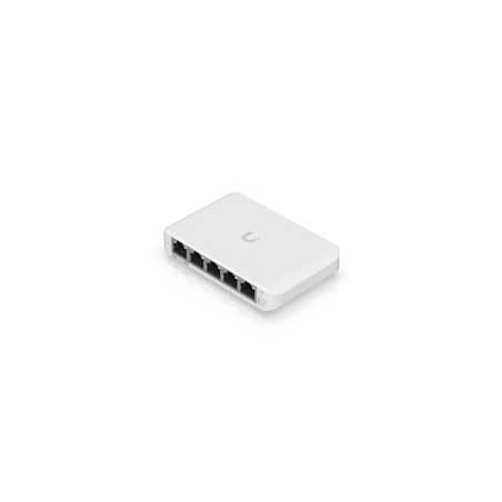 Ubiquiti USW-FLEX-MINI-5 UniFi USW Flex Mini 5 Port Smart Managed POE/USB C Powered Gigabit Network Switch (Five Pack, No PSU)