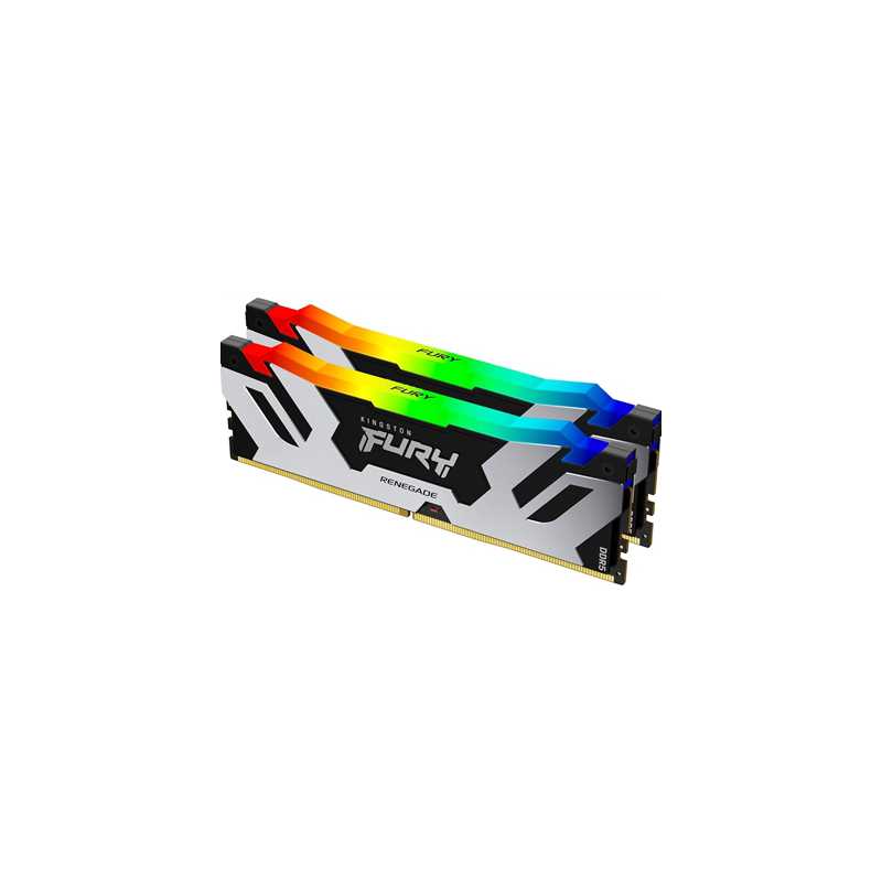 Kingston FURY Renegade KF572C38RSAK2-32 32GB (2x16GB) RGB System Memory, 7200MT/s, DDR5, CL38, DIMM, AMD EXPO Certified