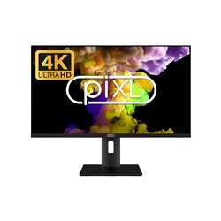 piXL CM28F10 28 Inch IPS Monitor, 4K, LED Widescreen, 2160p, 5ms Response Time, 60Hz Refresh, HDMI / Display Port, 16.7 Million 