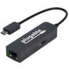 Plugable USBC-E2500PD USB-C to 2.5GbE Gigabit Ethernet Adapter with USB-C PD Charging