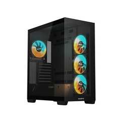 Gigabyte By LOGIX. C500 Panoramic RGB Case, AMD 7800X3D 8 Core 5.00GHz Gaming CPU, 32GB DDR5 RGB Memory, 1TB NVMe Gen 4, RTX 408