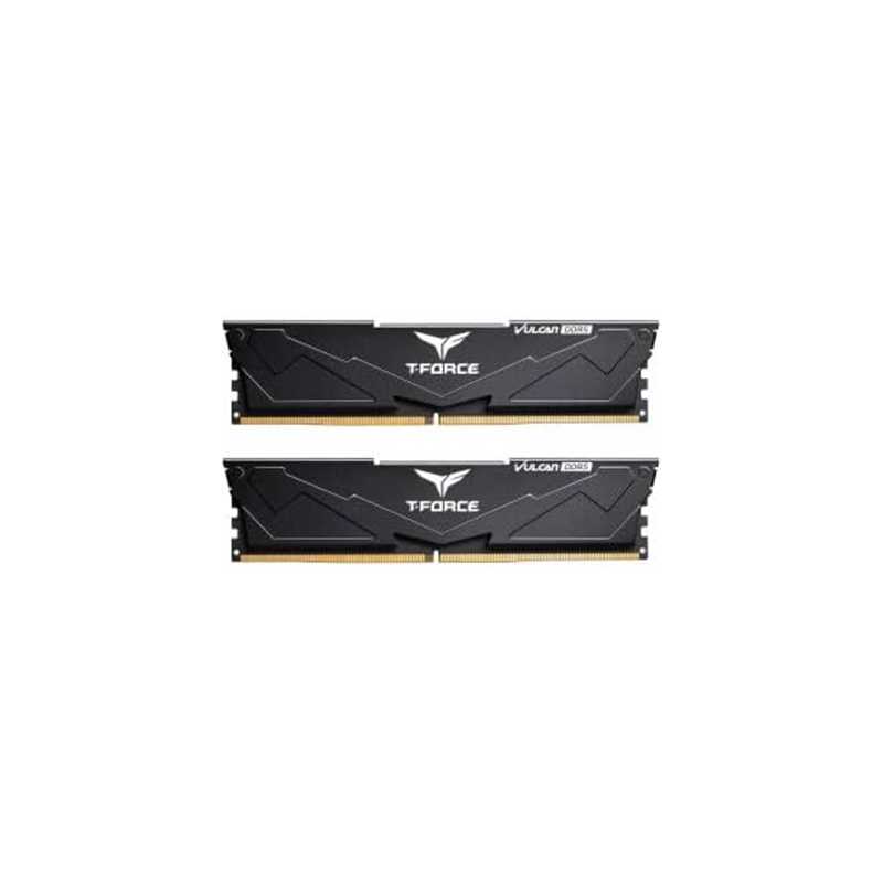 Team T-Force Vulcan FLBD516G5600HC40BDC01 System Memory, 16GB (2 x 8GB) DDR5, 5600MHz, CL40, Black