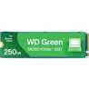 WD Green SN350 (WDS250G2G0C) 250GB NVMe SSD, M.2 Interface, PCIe Gen3, 2280, Read 1500MB/s, Write 2400MB/s, 3 Year Warranty