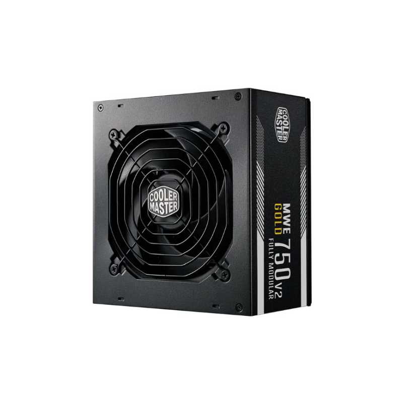 Cooler Master 750W MWE Gold V2 ATX 3.1 PSU, Fully Modular, HDB Bearing Fan, 80+ Gold, PCIe 5.1