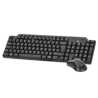 Evo Labs CM-501UK Wired Multimedia Keyboard and Mouse Combo Set, USB Plug and Play, Full Size Qwerty UK Layout Keyboard with Opt