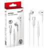 Genius HS-M365W USB-C In-Ear Earbuds with In Line Microphone and Volume Controls (White)