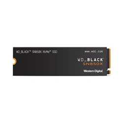 WD Black SN850X (WDS200T2X0E) 2TB NVMe SSD, M.2 Interface, PCIe Gen4, 2280, Read 73000MB/s, Write 6300MB/s, 5 Year Warranty